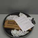 SENSARTE Nonstick Frying Pan Skillet, Swiss Granite Coating Omelette Pan, Healthy Stone Cookware Chef's Pan, PFOA Free (8/9.5/10/11/12.5 Inch) (9.5 Inch) (Gray)