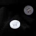 MagnaMan Slim Fit Short Sleeve Polo Shirts for Men - Cotton, Business Casual Stretch Shirt, Breathable Golf & Office Wear (Black, L)