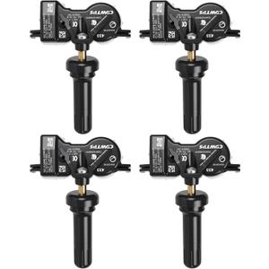 TPMS Sensor Dodge,4Pack 433Mhz Tire Pressure Monitoring System Sensor Compatible for Chrysler Jeep Dodge Fiat Replaces#68313387AB 68193586AC 68252493AB