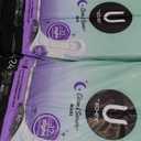 U by Kotex Clean & Secure Overnight Maxi Pads with Wings, Extra Heavy Absorbency, 48 Count (2 Packs of 24) (Packaging May Vary)