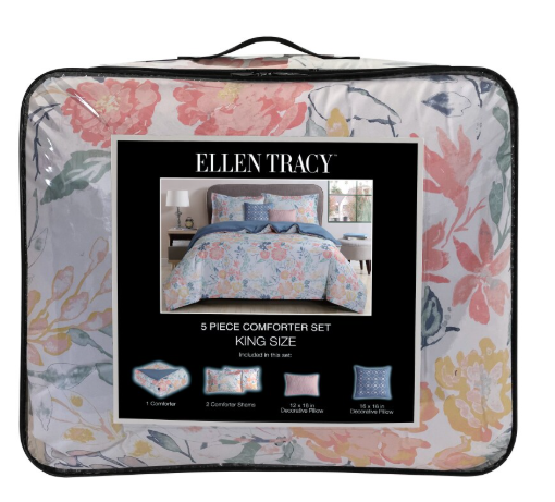 DI ET 5pc Comforter Floral