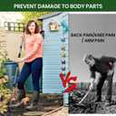 Stainless Steel Weeding Tool withSaw Blade - 4-Section Detachable Handlefor Effortless Gardening, YardWork & Weed Removal