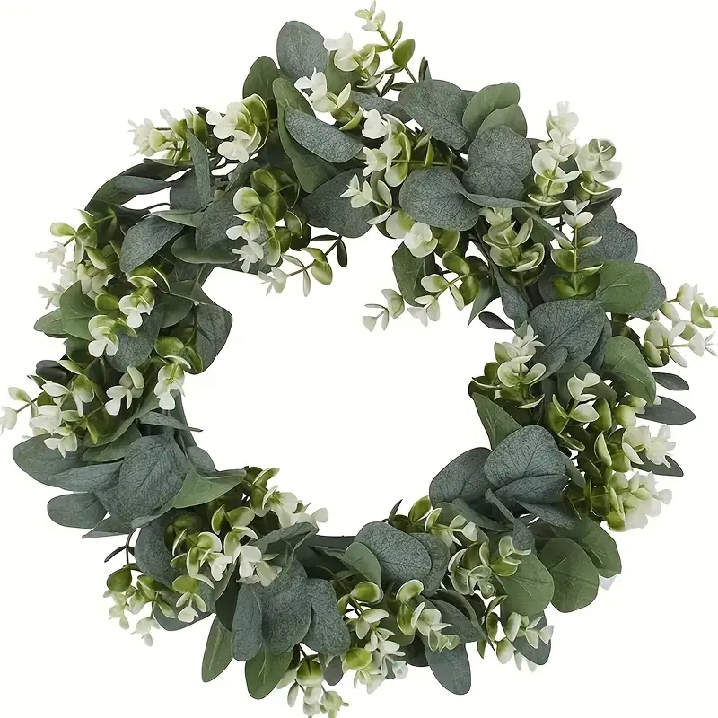 HD 24in Eucalyptus/Berry Spiral Wreath