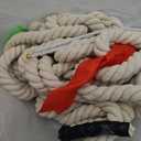 35Ft Tug of War Rope Field Day Family Reunion Tug Rope Natural Cotton Tug of War Rope for Kids and Adults, Summer Campe, Yard Games, Outdoor Camping Picnic Games, Team Building