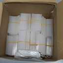 240 Pack Name Badge Magnets Kit Acrylic Magnetic Name Tag Holders with Blank Printable Paper Inserts 3 Magnets Clear Adhesive ID Holder for Business Events School Office