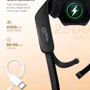 Neck and Shoulder Massager with Heat, Cordless Back and Neck Massager, Upgraded Graphene Heating, 4D Shiatsu Deep Kneading Massage for Shoulder, Back,Leg,Pain Relief, Portable Gifts for Dad Mom Friend (Black)