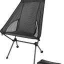 High Back Camping Chair, Carbon Fiber Frame 2.4 lbs Lightweight | ultralight camping chair carbon fiber frame portable ultra light support up to 330 lbs Dyneema Blend Fabric easy to clean Plaid, Dyneema Blend Fabric, Plaid 