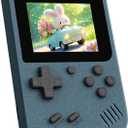 Retro Game Console, Built-in 400 Classic Retro Gaming Console, 1020mAh Rechargeable Battery, 3.0 Inch IPS Screen Retro Handheld Game Console, Portable Arcade Video Gaming Console (Gray)