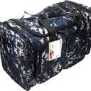 22" 3000cu.in Tactical Duffel Bag TT122 DMBK (Navy Blue), Digital Camouflage