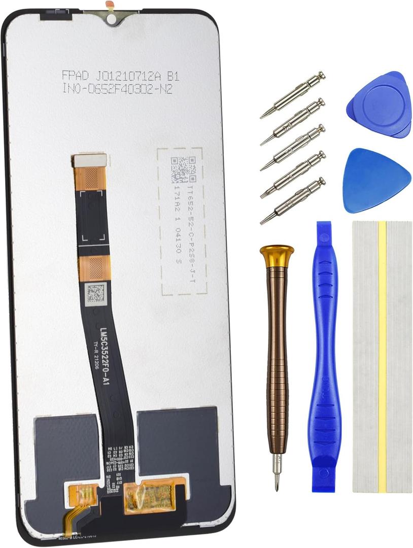 Full LCD Digitizer Screen for Motorola Moto G50 5G XT2149-1 Display Touch Screen Replacement Black 6.5"