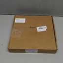 4 Pcs 8" 10" Electric Stove Burner Covers 1 Pcs 3.8" x 8.7" Ceramic Spoon Rest Stainless Steel Stove Top Covers for Gas Burners Spoon Holder for Winter Kitchen Coffee Bar Accessories(Red Cover)