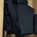 Niksa Men Wetsuit 3/2mm, SBR Neoprene Full Wet Suit YKK Back Zip for Surfing Swimming Diving Water Sports (Large, Black)