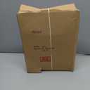 Deco 79 Metal Clock with Bell Style Top, 10" x 4" x 13", Black