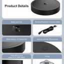 Charging Dock Compatible with Ultimate Ears Boom 3, MEGABOOM 3, Blast & MEGABLAST Portable Waterproof Speaker. (Black)