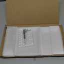 OMOTON Vertical Laptop Stand for Desk, Acrylic Dual Laptop Holder Desktop Clear Adjustable Dock for MacBook Pro Air, HP, All Gaming Laptops up to 17 (Clear, Dual Slot)