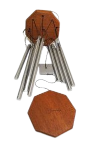 Large Aluminium Wind Chimes 37" Inches to Create a Zen Atmosphere Suitable for Outdoor, Garden, Patio Decoration. Classic Black Wind Chimes with Wind Catcher Suitable as A Gift for Unisex