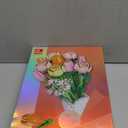 Flowers Bouquet Building Set Tulips Camellia with Vase for Adult -1011pcs (Multicolored)