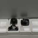 Marble Butter Keeper and Butter Dish Set with Lid, Black Zebra Countertop Storage for Spreadable Butter, Elegant Kitchen Decor and Table Use