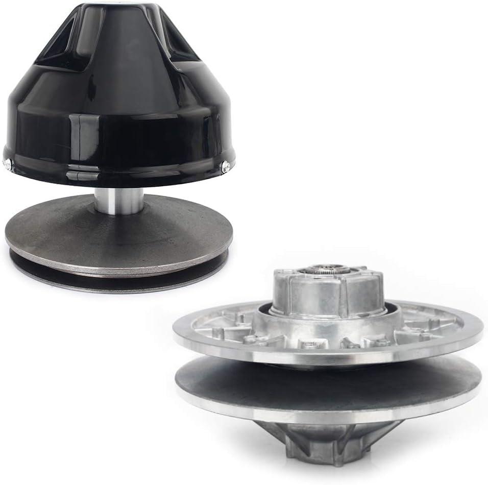 Primary Drive Clutch & 28 Degree Secondary Driven Clutch for EZGO 4-cycle Gas Golf Cart 1991 up, Replace OEM:23817-G1,26952-G01,26952-G02,26301-G03