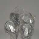 Finnhomy Caster Wheels 3 Inch Set of 4 Heavy Duty Threaded Stem Casters 5/16"-18x1-1/2 Swivel Rubber Industrial Castors Locking Wheels for Wire Shelving/Furniture/Carts Load Bearing 720 Lbs Gray