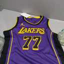 Luka Doncic Los Angeles Lakers NBA Kids Youth 8-20 Purple Statement Edition Swingman Jersey M