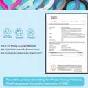 Neck CoolingTube, Reusable Ice Coolers Wearable Body CoolingProducts, Neck Coolers for HotWeather (Black)