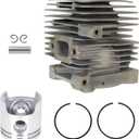 marddpair 34mm Cylinder Piston Kit 41400201202 Replacement for Stihl FS55 FS45 BR45 HL45 HS45 HS55 Trimmer