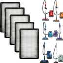 5 Pack K3040 HEPA Replacement Filter Replacement for Kenmore Canister Vacuum Cleaners 81214, 81414, BC2005, BC3005, BC3002, BC4002