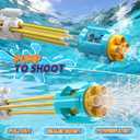 2pcs Water Guns for Kids Adults Toddler, High-Capacity Water Squirt Gun Toy, Summer Fun Water Toys for Pool Outdoor Beach Games, Water Blaster for Ages 4-8 8-12 Boys Backyard Party Play