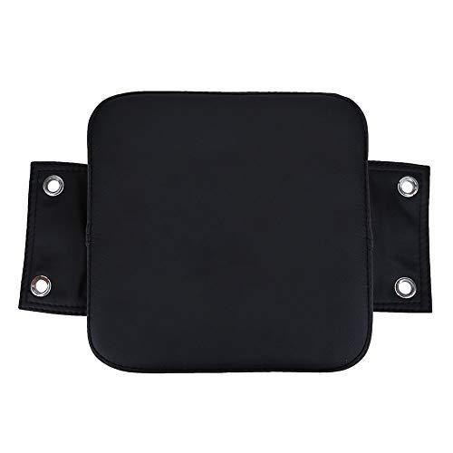 Boxing Fighter Fitness Wall Punch Bag Training Square Focus Target Soft Pad Professional Quality PU Leather Foam Wall Mounted Punching Pad for Home Gym Training Black 20x20x10cm