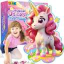 ZIZZ Unicorn Floor Puzzles for Kids Ages 3-5, 4-8 Years Old - Giant 48 Pieces Jigsaw Puzzles for Kids Ages 4-6 - Unicorn Toys for Girls - Puzzles for Toddlers - Girl Gifts for Birthday Christmas