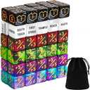 60 PCS MTG Dice Counters Keyword Counters Life Counter 1/+1 counters Commander Buff Tokens 6 Sided Dice Set for MTG, TCG, Card Games Accessories