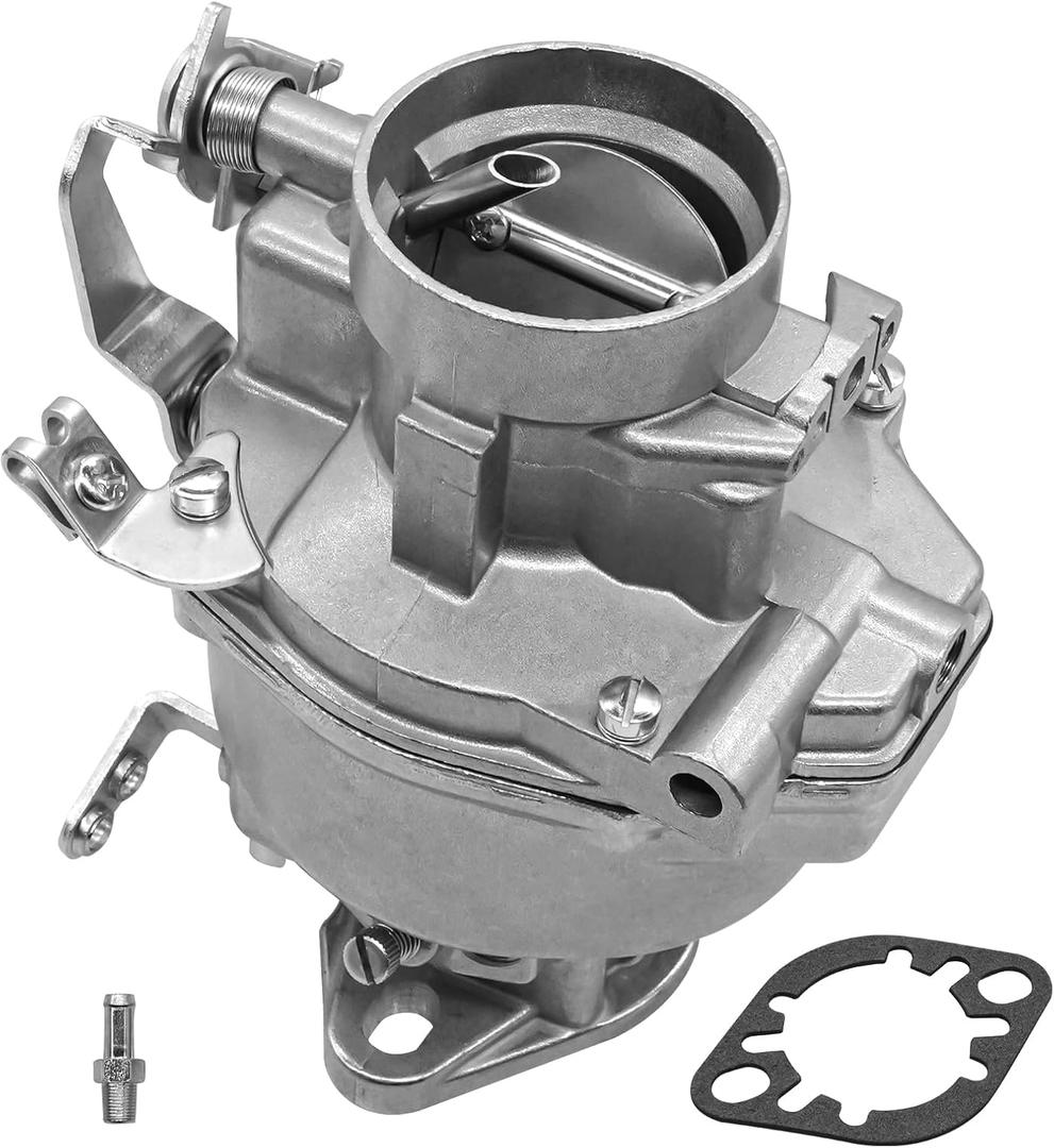 1 Barrel B Carburetor Carb Fit for Chevy GM Pickup Truck 235ci 6 Cyl Engine 1950-1959, for Chevy Truck 216ci 6 Cyl Engine 1932-1952, One Carb for Rochester B, Replace 7002051