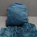 H.VERSAILTEX Real Velvet Plush 3 Piece Stretch Sofa Covers Couch Covers for 2 Cushion Couch Loveseat Covers Width Up to 72 Inch Thick Soft Stay in Place (Medium Sofa, Peacock Blue)