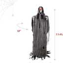 Haunted Hill Farm 7.1-Ft. Reaper Halloween Animatronic