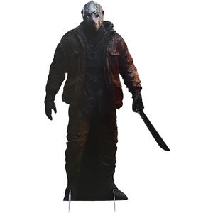 MCJC Horror Cardboard Cutout,Life Size Cardboard Standing,Halloween Indoor Outdoor Decorations, 74.8 inches