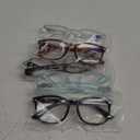 CCVOO Reading Glasses for Women/Men, Eyeglasses, Blue Light Readers for Women/Men, Computer Eye Glasses, Cheaters (*C1 Mix)