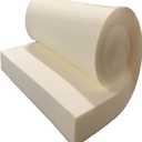 GoTo Foam 4" Height x 24" Width x 72" Length 35ILD (Semi-Firm) Upholstery Cushion Made in USA
