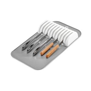 madesmart Large Knife Mat, Soft-Grip In Drawer Knife Organizer for 12 Knives, Non-Slip Kitchen Drawer Storage, Space Saving Knife Block Alternative, Premium
