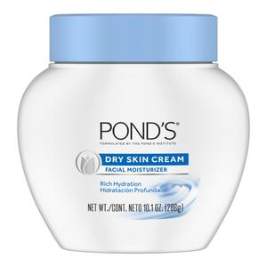 POND’S Dry Skin Cream – Moisturizing Face Cream for Deep Hydration – Daily Hydrating Facial Moisturizer for Radiant Skin – Dermatologist Tested, Non-Comedogenic Face Moisturizer, 10.1 oz, 1 Pack