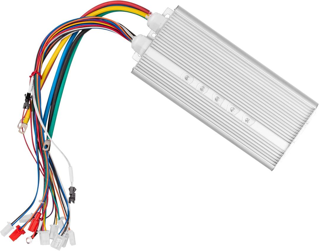 Kunray 80A Brushless Controller 3000W 72V High Power Intelligent Brushless Controller 24 Mosfet Electric Bicycle Scooter Motor Controller