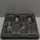 JBHO Hand Blown Italian Style Crystal Bordeaux Wine Glasses - Great Gift Packaging - Red Wine Glasses Lead-Free Premium Crystal Clear Glass - Set of 4-18 Ounce