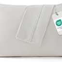 Bedsure Queen Pillow Cases Set of 2 - Brushed Microfiber Pillowcase 2 Pack, Super Soft Pillowcase, Pillow Case Covers with Envelope Closure for Kids, Wrinkle, Fade Resistant, Linen, 20x30 Inches