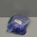 MAKABO Maxi Satin Navy Blue Skirts for Women Winter, Flowy A line Skirt High Waisted Elegant for Office Business Party, L