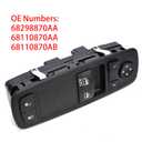 Power Window Master Switch Control Lifter Botton 2012-2015 for Ram C/V Cargo Van, for Dodge Grand Caravan, for Chrysler Town & Country (2 Door), Drivers SideOE# 68298870AA, 68110870AA, 68110870AB