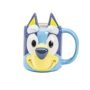 Bluey 15oz 3D Shaped Ceramic Mug in Gift Box
