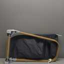 Baby Bouncer, Portable Baby Bouncer Seat for Babies 0-12 Months with 3 Hight Adjustable and Removable Bar, Portable Baby Bouncer Chair for Baby Newborn Toddler Infant (Dark Grey)