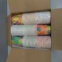 100 Pcs 9oz Paper Disposable Cups for Kids Animals Bathroom Cups Small Colorful for Party Picnic Barbecues Travel Events Hot Cold Drinks