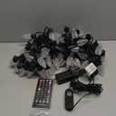 Smart C9 Christmas Lights Outdoor, 78FT 100LED RGB Color Changing String Lights, App&Remote Control, Music Sync, Connectable LED Christmas Tree Lights for Outdoor House Holiday Decoration