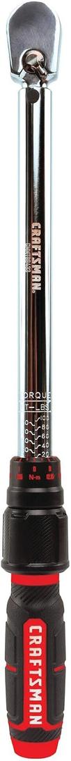 CRAFTSMAN Torque Wrench, 3/8" Drive (CMMT99433)